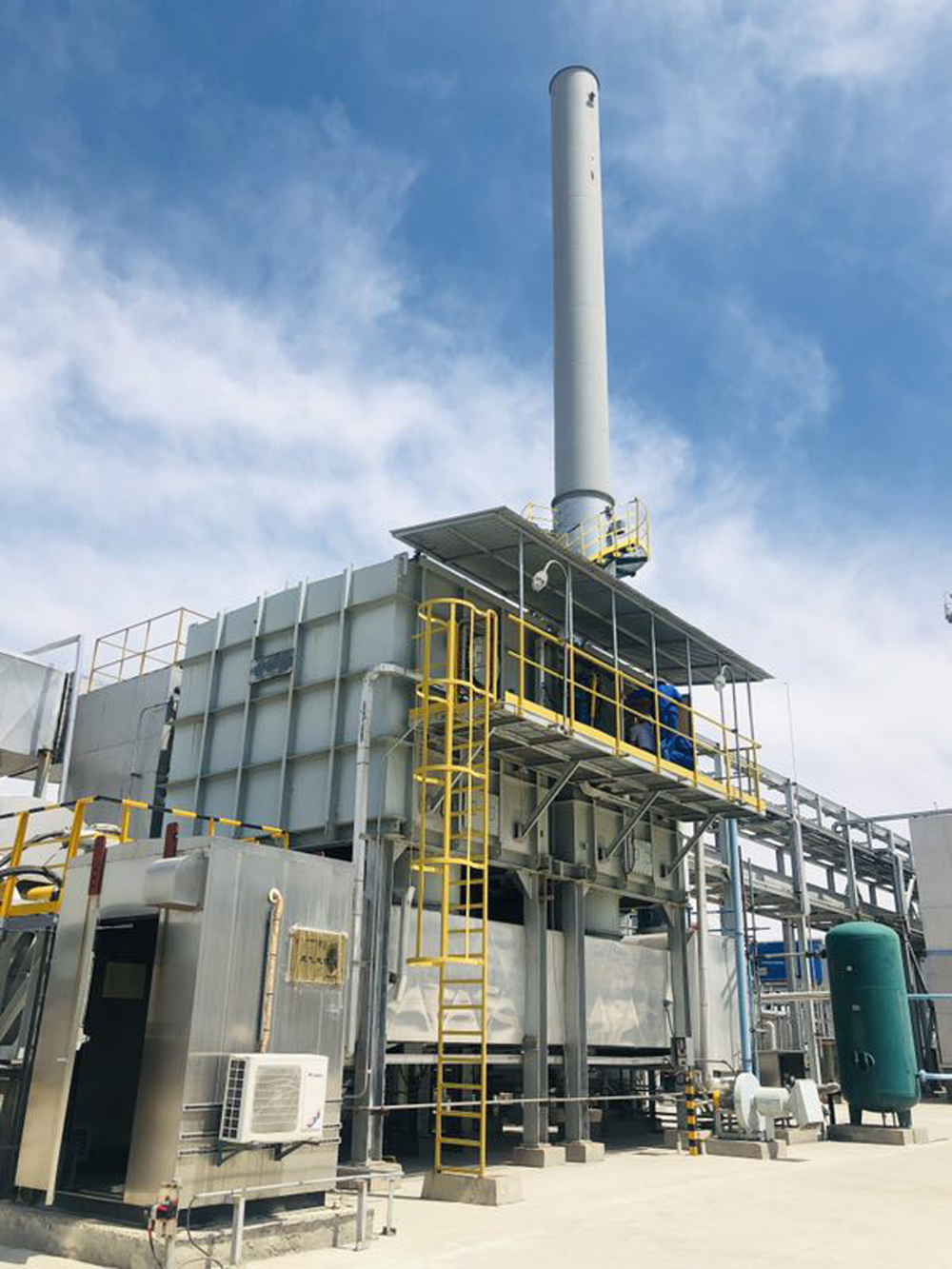 除尘器+热力氧化设备